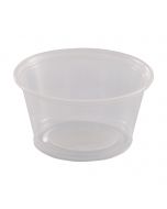 Empress Clear 3.25 Oz. Plastic Portion Cups -