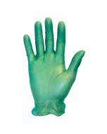 Green Vinyl Gloves