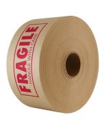 Intertape 3 inch x 450 feet (Fragile - Handle With Care) 260 Reinforced Printed Water Activated Tape