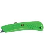 Green Safety Grip Utility Knife
