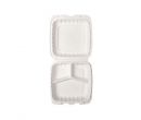 Carryout Food Containers 9" x 9" x 3" (Empress™ Earth EPPHL-93) - Case of 150