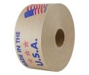 Intertape 3 inch x 450 feet (Made In the USA) 240 Reinforced Printed Water Activated Tape