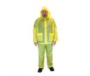 Yellow 3-Piece PVC Lightweight (10 mil) Rain Suit