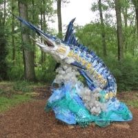 Blue Marlin Sculpture