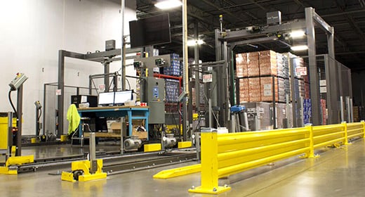 Beverage Stretch Wrapping Automation