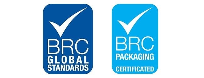 BRC Certification Logos