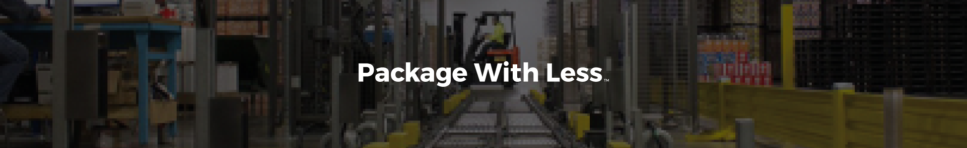 Warehouse Aisle with Forklift